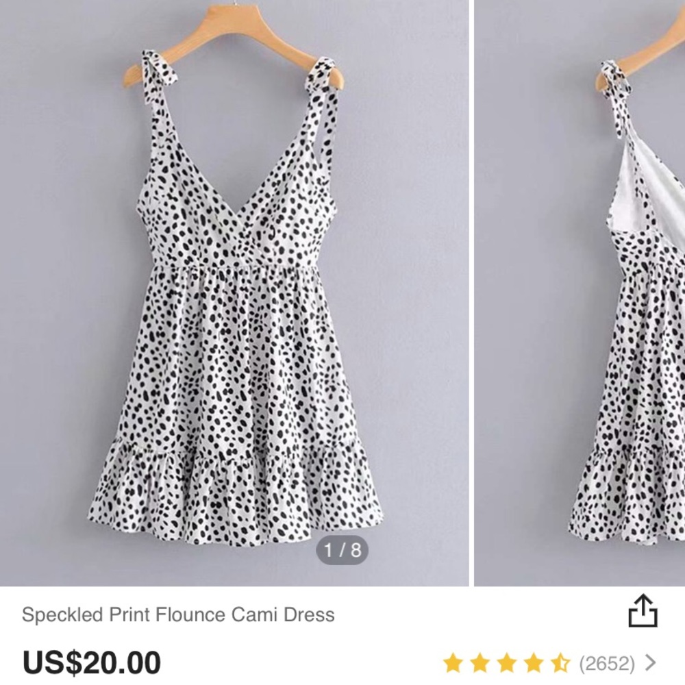 SHEIN Spotted dress